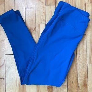 Oalka blue leggings. Size large
